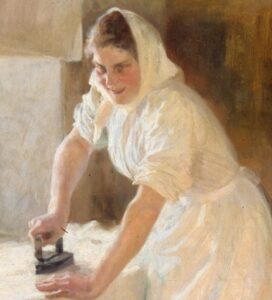 Albert Edelfelt (1854 - 1905) Les Lavandières, 1893. Musée de l'Ermitage