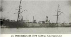 Image du SS Switzerland en 1874