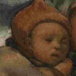 Pierre Paulus (1881 - 1959) "La hiercheuse" Huile sur toile 125 x 100 cm Collection privée